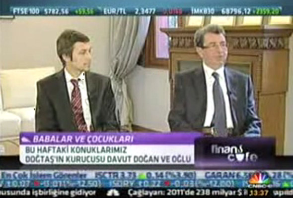 Davut Doğan, CNBC-e Tv Finans Cafe programına konuk oldu