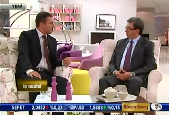 Davut Doğan, Bloomberg Tv İş Gezisi programına konuk oldu